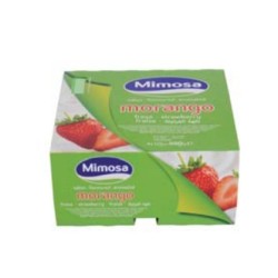 Mimosa ERDBEERE JOGHURT 4X125GR