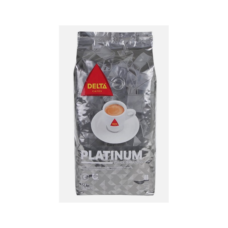 Delta PLATINIUM KEFFEBOHNEN 1KG.