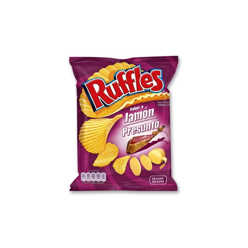 Matutano RUFFLES CHIPS SCHINKEN GESHMACK 122GR.