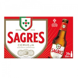 SAGRES PILS AUS PORTUGAL 24X33CL