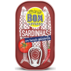 Bom Petisco SARDINEN IN TOMATENSOßE SCHARF 78GR.