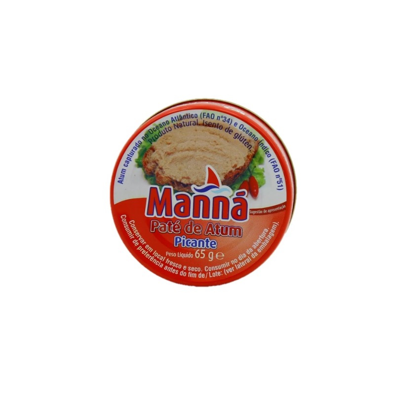 Manná THUNFISCHPASTE PIKANT 65GR.