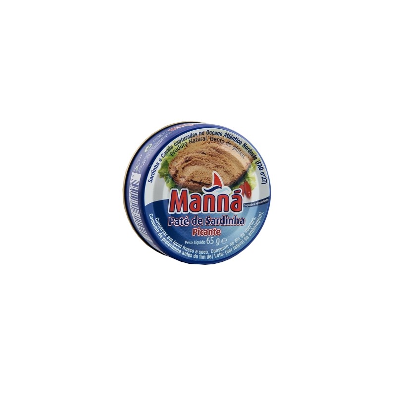 Manná SARDINENPASTE SHARF 65GR.