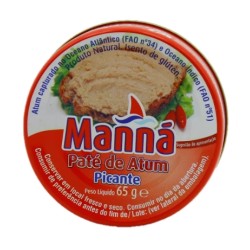 Manná THUNFISCHPASTE PIKANT 65GR.