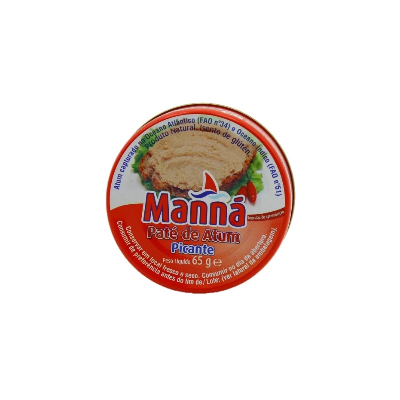 Manná THUNFISCHPASTE PIKANT 65GR.