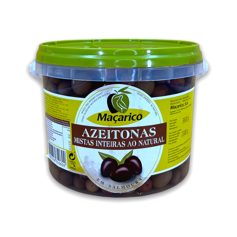 Macarico GEMISCHTE OLIVEN GALEGA NATUR 400-500 (2000GR.)