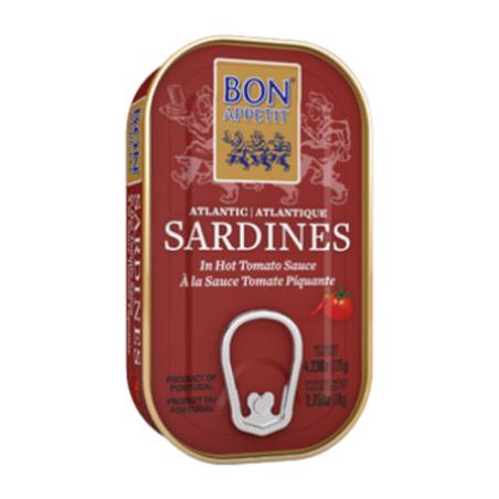 Bon Appetit SARDINEN in PIKANTER TOMATENSOßE 120GR.