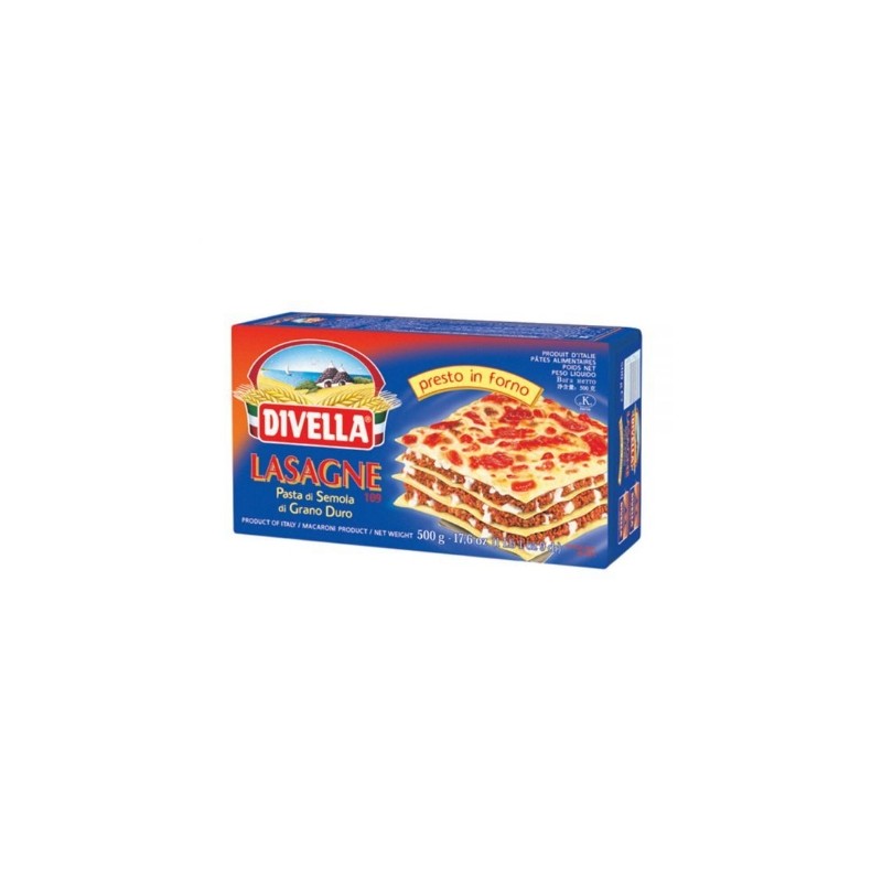 Divella 109 LASAGNE 500GR.