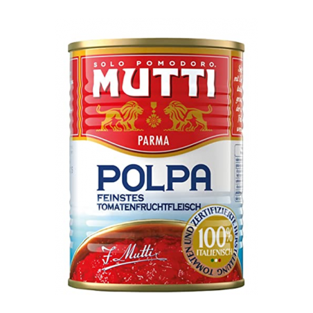 Mutti GEHACKET TOMATEN 400GR.