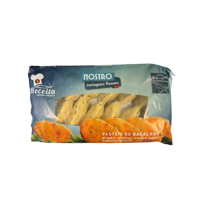 Nostro KABELJAUPASTETEN 380GR. (12 Stück)