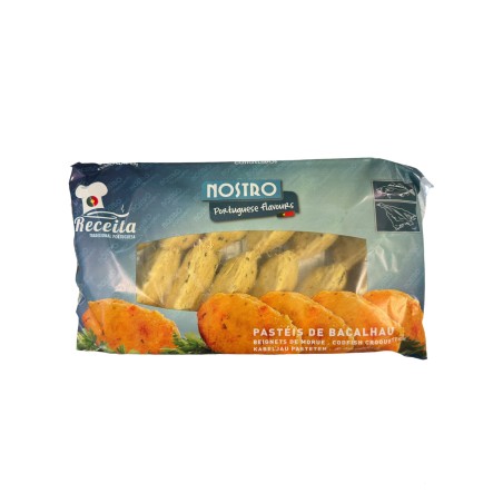 Nostro KABELJAUPASTETEN 380GR. (12 Stück)