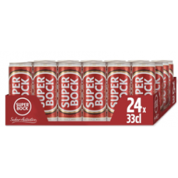 Super Bock BIER SLEEK DOSE DPG 24X33CL.